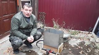 Бустер для промывки котлов колонок и тд. своими руками.