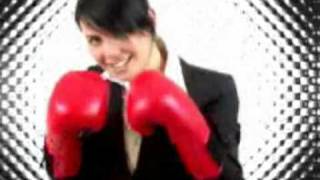Hot woman fights Rocky 6 for your phone number