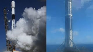 SpaceX Starlink 37 launch & Falcon 9 first stage landing, 21 February 2022