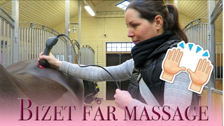 ♘ Bizet får massagebehandling ♘