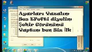 Windows Başlangıç Sesi Değişme |Windows7|