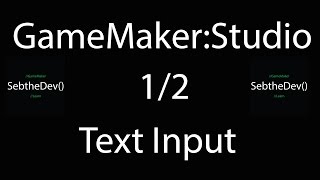 GameMakerStudio 2 Tutorial: Text Input Box