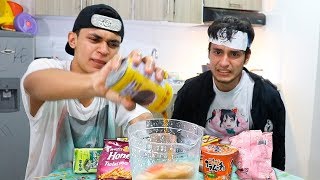 PROBANDO TODAS LAS BEBIDAS Y DULCES JAPONESES FT. TOP MANIAS