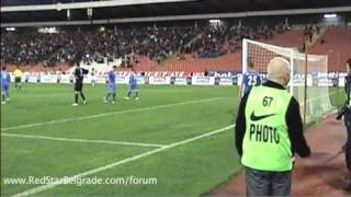 Crvena zvezda - Vojvodina, izveštaj