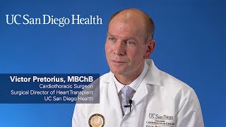 Meet Dr. Victor Pretorius, Heart Transplant Surgical Director