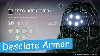 Destiny Full Desolate Armor Set (Hunter)