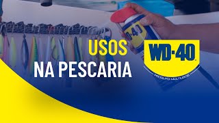 LUBRIFICAÇÃO E PROTEÇÃO DOS SEUS EQUIPAMENTOS DE PESCA E COM WD-40 PRODUTO MULTIUSOS!