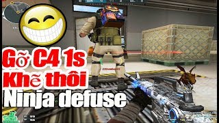 Win không tốn 1 viên đạn Ninja defuse moments Gao Funny 2020