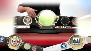 "Customizable World Championship Belt" Available at Wrestling Super Store