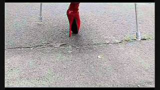 Amputee Pretender Ballet Heel Crutching