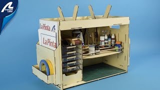 Сборка органайзера для моделизма (Artesania Latina. ДеАгостини)