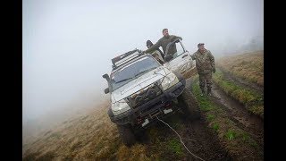 Самый ОПАСНЫЙ OFF ROAD за весь день КАРПАТСКИЙ КОРДОН 2019 день первый часть-7