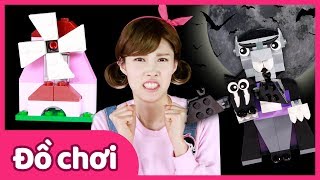 ma cà rồng và dơi | Xếp hình Lego | CarrieTV VietNam