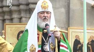 Слово Патриарха в Спасо-Андрониковом монастыре