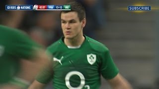 Jonathan Sexton Missed Penalty -  France v Ireland 15th March 2014