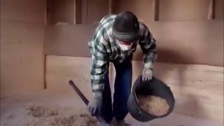 Утепление опилками каркасного дома 6х6 дача