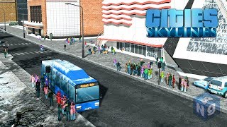 Cities Skylines - Автобусы на биотопливе! #7