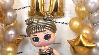 Кукла лол из воздушных шаров