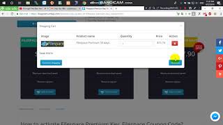 Buy Filespace premium key/account via Paypal