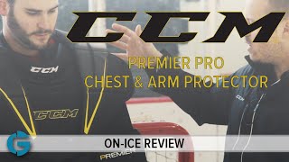 CCM Premier Pro Chest & Arm Protector // On-Ice Review