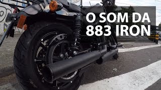 SPORSTER 883 IRON com a PONTEIRA CUSTOMER #OneCycleClub