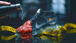 Unreleased 2018 New Off White x Nike Vapormax vs Ketchup - Crep Protect