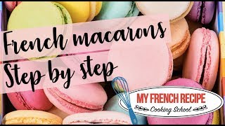 French macaron tutorial step by step. Step 1: The perfect French meringue #1