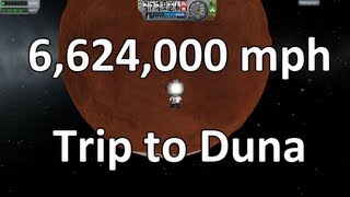 Kerbal Space Program - Launchpad to Duna in 35 minutes