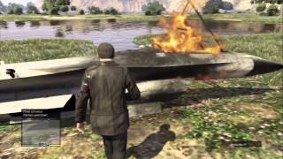 【GTA5】軍の基地から戦闘機を強奪！