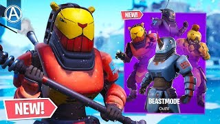 NEW "BEASTMODE" SKIN Gameplay! (Fortnite Battle Royale LIVE)