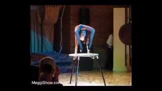 Extreme Contortion Act - Contortionist Magdalena Stoilova - www.MaggiShow.com