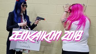 Zenkaikon 2018 Con Vlog! - Good Times and Youtube Crimes! - Elyse Explosion