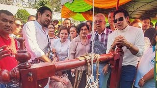ทำบุญตัดลูกนิมิตร วัดฝาง อำเภอวิเศษชัยชาญ จังหวัดอ่างทอง