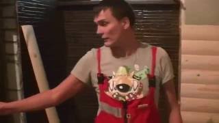 Отделка блок хаусом комнаты отдыха 2