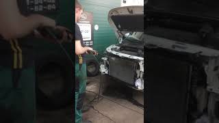 RangeRover Evoque чистка радиаторов