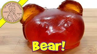 Big Orange Flavor Gummy Candy Bear