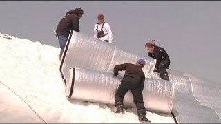 Russia Storing Snow for winter Olympic games - no comment