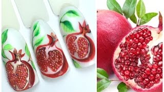 Гранат, инкрустированный бульонками. Мастер-класс от Луизы Копыловой