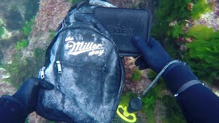DENİZDE ÇANTA BULDUM ! I found bags at sea (treasure