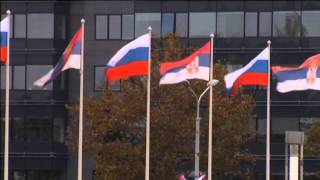 Putin Visits Serbia: Russian leader lays wreath and meets with Serbian counterpart in Belgrade