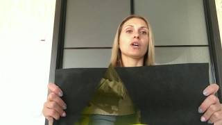 АГРОВОЛОКНО ЧЁРНОЕ ширина 1,07м и длина 100м  - размер рулона, обзор, пример.