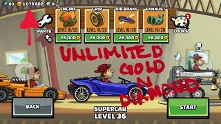 Hill Climb Racing 2 Unlimited Gold and Diamonds