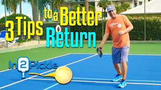 3 tips for a Better Return of Serve - Project 4.0 - In2Pickle