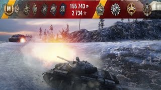 World of Tanks - T-62A - 9K Dmg + 5.8K Assist + 1.8K Base XP - Radley-Walters' + Patrol Duty