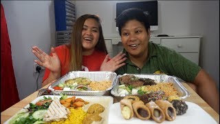Greek Food - Kleftico - Moussaka | Mukbang