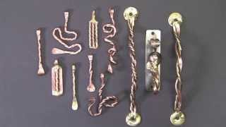 Twisted Wire Pendants and Drawer Pulls