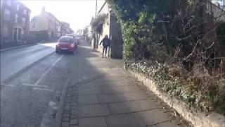 Drunk Woman in the street