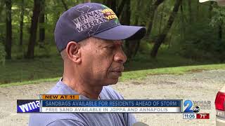 Sandbags available for Harford County residents prepping for Hurricane Florence
