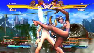 Street Fighter X Tekken  playing with nude mods