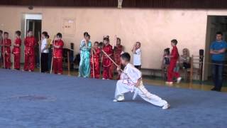 Чемпионат Запорожской области по ушу (таолу) 2015. Кулиш Кирилл. Гунь шу (чуцзи)